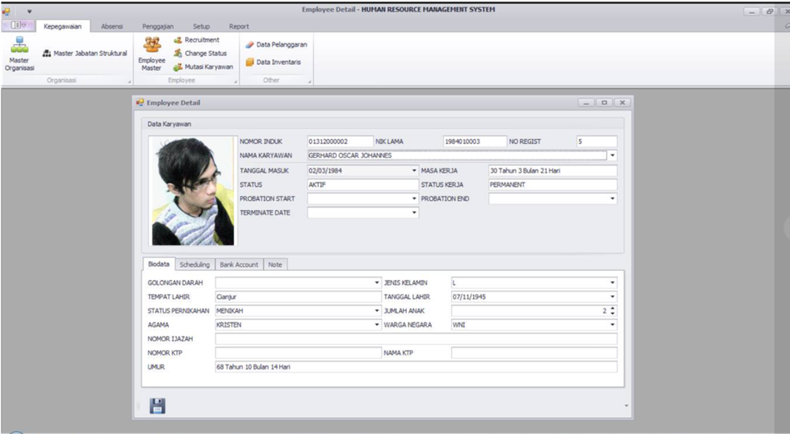 Human Resource Management System