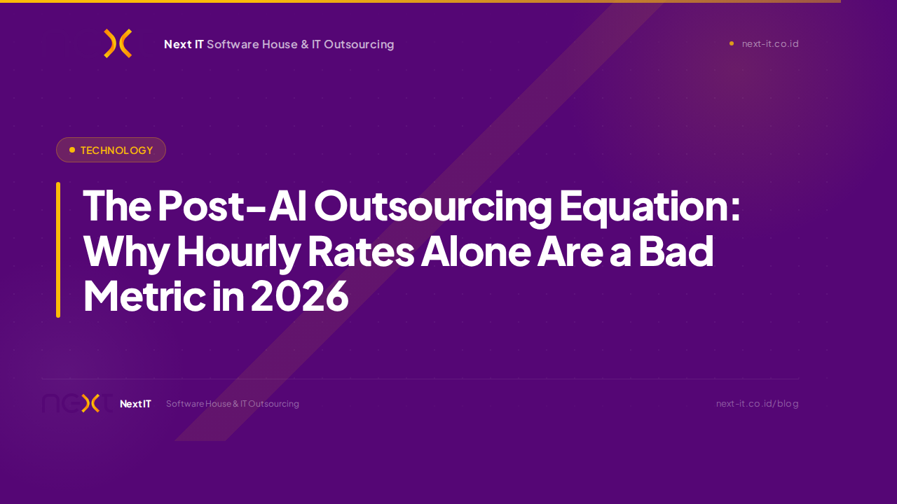 The Post-AI Outsourcing Equation: Why Hourly Rates Alone Are a Bad Metric in 2026