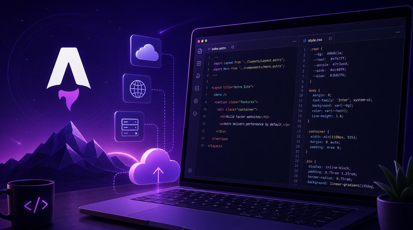 Website Cepat dengan Astro JS: Panduan Lengkap 2026